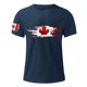 thumbnail image 3 of Tops para hombre, blusas y camisas de manga corta con cuello redondo para hombre, jersey informal con cuello redondo estampado para hombre, pantalones cortos deportivos para fitness, blusa para hombre, 3 of 4