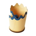 thumbnail image 2 of Portalápices de madera Macarena organizador de escritorio azul 3.9x5.5 pulgadas, 2 of 8