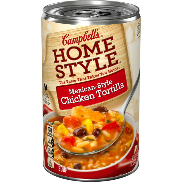 Campbell's Homestyle Mexican-Style Chicken Tortilla Soup, 18.6 oz