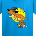 thumbnail image 4 of Inktastic Roaring Tyrannosaurus Rex Witch on Halloween Youth T-Shirt, 4 of 5