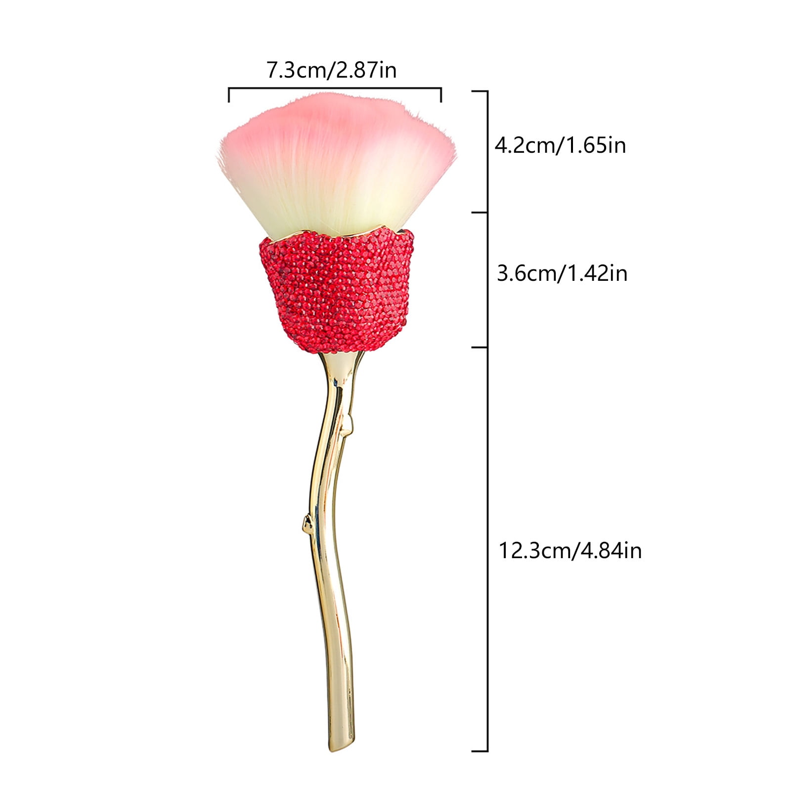 Leg Makeup Brush Makeup Brush Cleansing Pad Real Technique Air Lip Stick Brush Make up Brush Pad Bead Brush Rushes Roller Hair Brush Wire Brush for Hair Hair Brush Easy to Clean Artist Couture Lip
