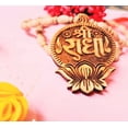 thumbnail image 4 of Kamada Combination of Shri Hanuman Chalisa holy book (pocket size) and exquisite Shri Radha lotusTulsi (basil) mala,Spritual Pendant Necklace for Women and Men, 4 of 4