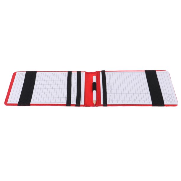 Cubierta profesional del bolso de caja de herramientas Sunnimix Camufje rojo Titular de la tarjeta de puntuación de golf