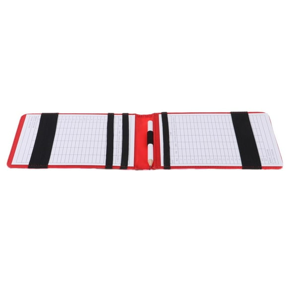 Cubierta profesional del bolso de caja de herramientas Sunnimix Camufje rojo Titular de la tarjeta de puntuación de golf