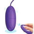 thumbnail image 1 of RV Ratón de control remoto femenino, huevo de un solo salto, masaje vibratorio, coqueteo, diversión, huevo de salto, juguete sexual para adultos (púrpura), 1 of 5