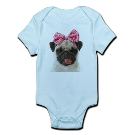 

CafePress - Pug Body Suit - Baby Light Bodysuit