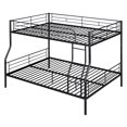 thumbnail image 6 of Harper & Bright Designs Full XL Over Queen Metal Bunk Bed, Black, 6 of 9