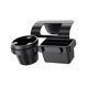 thumbnail image 5 of Caja de almacenamiento para de coche, organizador interior con orificio de carga , portavasos, portavasos para teléfonos móviles y, 5 of 9