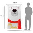 thumbnail image 4 of Cobija Manta Frazada Juana Gallo Diseño de Oso Polar Ultra Suave y Ligera, 4 of 5