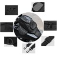 thumbnail image 3 of Unique Bargains 6.8" Magnetic Oxford Motorcycle Tank Bag Saddlebag with Big Window Black, 3 of 8