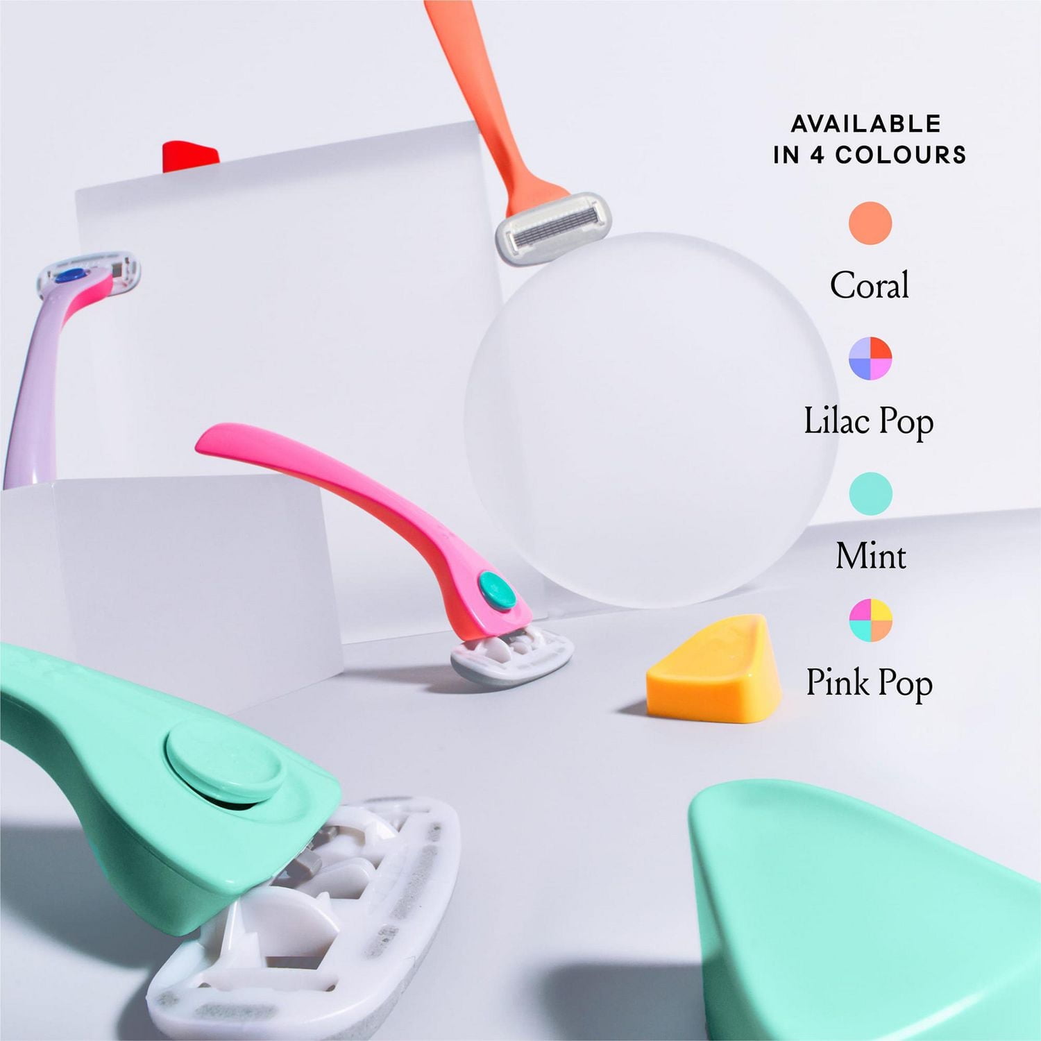 Billie Women’s Razor Starter Kit – Coral