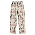 Ckdifva Cute Bunnies Rabbits Pajama Pants Boys Girls Pajamas Bottoms ...