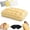 Yellow(18.9 x 29.1), variant on Cooling Marshmallow-Soft Pillow,Quilted Cool-Touch Bed Pillow,Cloud Bed Puff Sleep Pillows,or Side Back Sleepers Breathable Skin Friendly Washable (Gray,18.9 x 29.1, 1PCS)