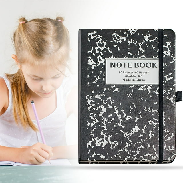 Stationery,A5 Snowflake Notebook Elegant Business Journal With Elastic 120gsm Thick Paper 192 Pages For School & Personal Use