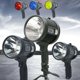 thumbnail image 2 of High Power High Brightness Light Handheld USB Rechargeable Solar Power Lamp Waterproof Flashlight with Side Light Multi-Modes Lamp, 2 of 5