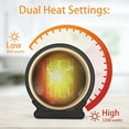 thumbnail image 5 of Space Heater, Portable Electric Space Heater for Indoor, with Thermal Sensor for Home, Bedroom, 5 of 8