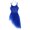 Blue, variant on iiniim Women's Sequined Camisole Leotard High Low Ballet Tutu Dress Dance Wear Costumes