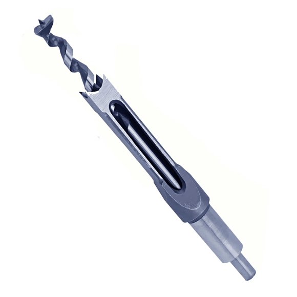 Wood Square Hole Mortise Chisel Bit 1/2 in. Woodworking Drill Bit Hole Cutter