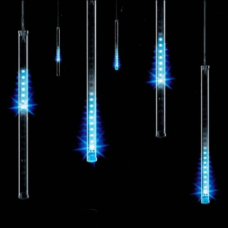 snowfall set of 5 6 quot led christmas icicle light add on snowfall set of 5 6 quot led christmas icicle light add on