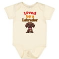 thumbnail image 3 of Inktastic Labrador Chocolate Lab Boys or Girls Baby Bodysuit, 3 of 5