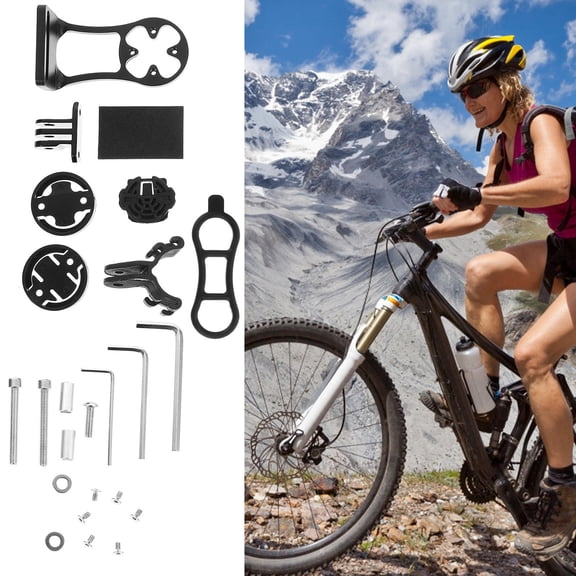 Worgeous 1 Set Cycling Bike Mount Bike Computer Mount Base For Action Camera Cellphone Holder