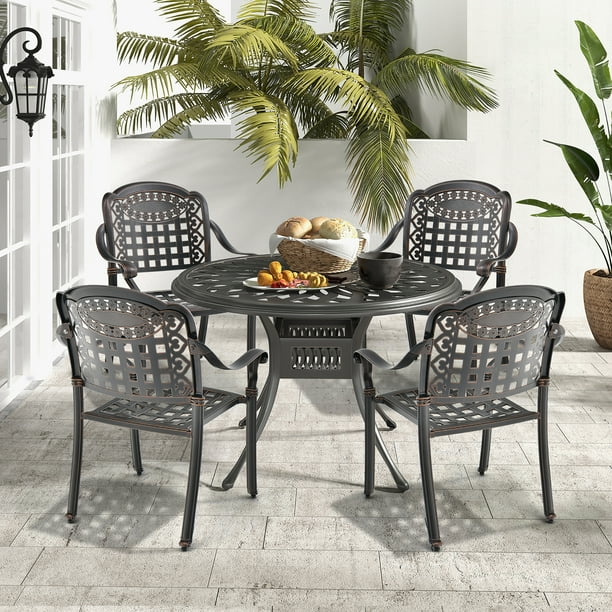 Aluminum patio furniture online walmart