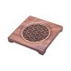 thumbnail image 3 of Tetera de madera de nogal, accesorio decorativo para té, bandeja aislante resistente para té caliente Cuadrado, 3 of 9