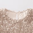 thumbnail image 5 of Delliss Girl's Sparkly Sequins Slim Fit Stylish Mesh Hem Elegant Performance Party Dress 2-8 Years, 5 of 7