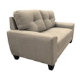 thumbnail image 4 of Love seat El Bazar Store Sidney Lino Beige 2 plazas, Modular, Moderno, Sala, Sofa, 4 of 5