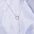 thumbnail image 4 of Qarigey Collar de anillo de cobre para mujer, suéter elegante de estilo Simple, fácil de combinar, colgante galvanizado, gargantilla, adorno, regalo de Ropa, zapatos y accesorios Miscelánea Qarigey AP015891-00, 4 of 6
