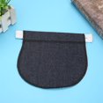 thumbnail image 1 of Maternity Pregnancy Waistband Belt Adjustable Elastic Pants Extended Button, 1 of 6