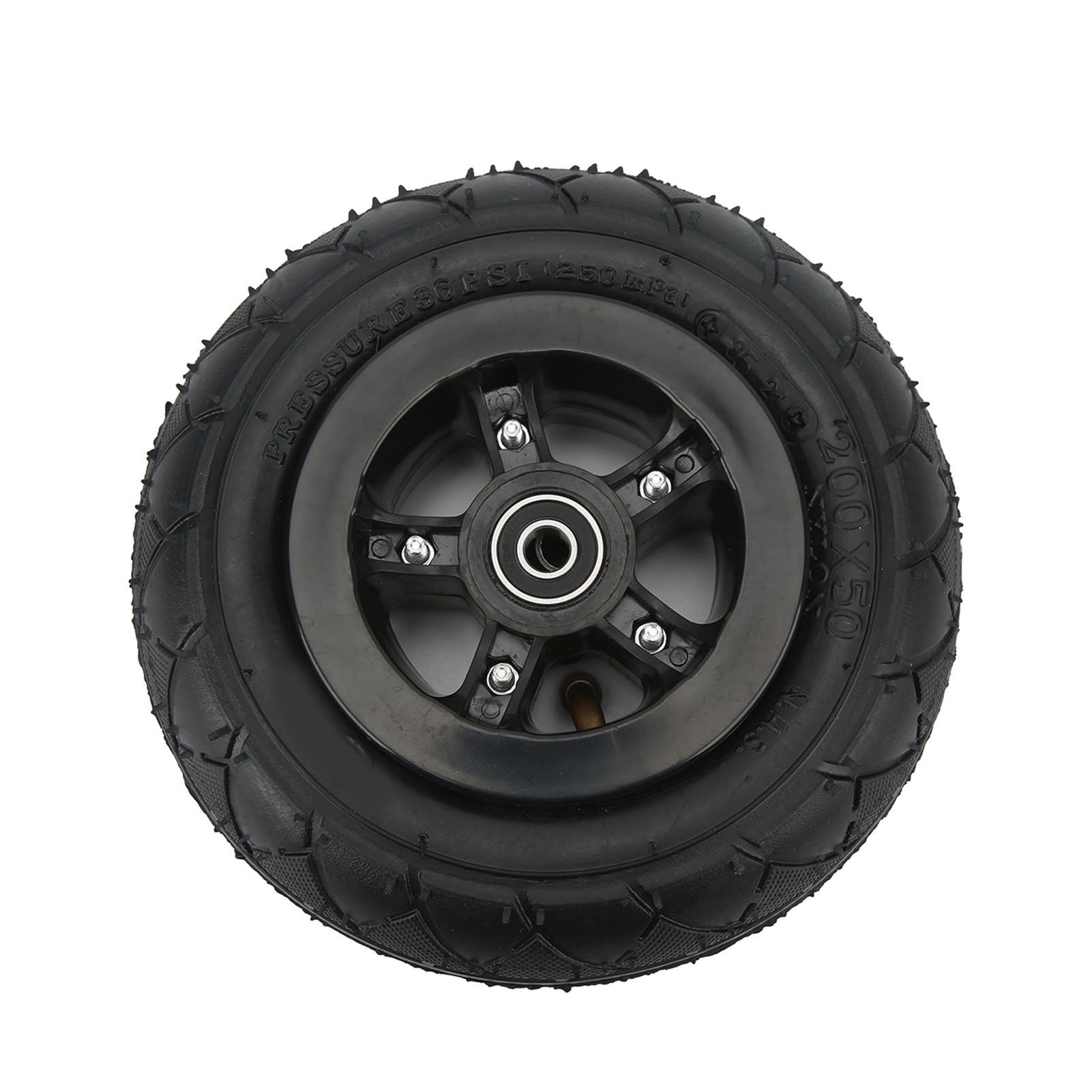 Off Road Scooter Wheel, Flexible Mountain Skateboard Wheel Alloy Hub