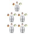 thumbnail image 1 of Ruiboury Rustproof Pet Urn With Screw Lid Round Edge Metal Luster Silver Pet Ash 5Set, 1 of 6