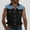 Blue, variant on RYDCOT Mens Sleeveless Summer Shirts Beach Tank Tops Button up Color Block Tank Shirt for Vacation Yellow