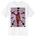 thumbnail image 7 of 2001 A Space Odyssey Inner Ship Crew Neck Short Sleeve Men's White T-shirt-Medium, 7 of 7