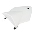 thumbnail image 3 of Passenger Tail Box Cover, Easy To Install Impact Proof High Strength Break Resistant Rear  Fairing Cover Glossy   For Motorbike White, 3 of 8