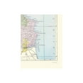 thumbnail image 4 of Historic Map - Louth County Ireland - Bartholomew 1882 - 23 x 30.05 - Vintage Wall Art, 4 of 5