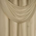 thumbnail image 3 of Thermavoile Rhapsody Lined Grommet Ascot Valance - 36x19", Mushroom, 3 of 3
