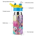 thumbnail image 3 of Kids Water Bottle with Straw - My Lit-tle Pony Stainless Steel Vacuum Insulated Water Bottle for Boys Girls, 3 of 7