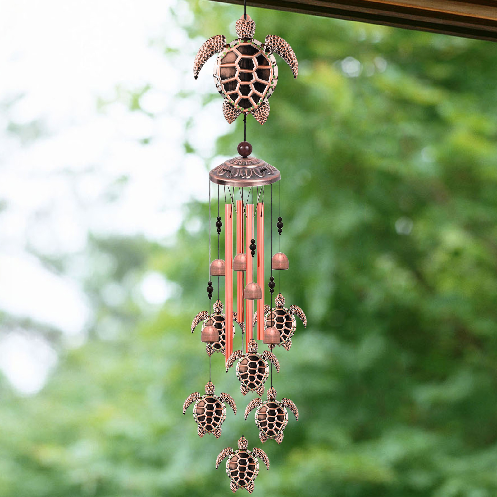 EEEkit Turtle Wind Chimes 33 Inch Retro photo 2