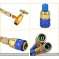 thumbnail image 4 of ARCADORA R134A Recharge Hose Kit with Gauge 59in Auto AC R12 R22 Refrigerant Charging Self Sealing Tap Easy to Use Copper Rubber, 4 of 4