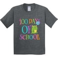 thumbnail image 3 of Inktastic 100 Days of School Party Youth T-Shirt, 3 of 5