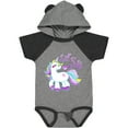 thumbnail image 3 of Inktastic Lil Sis Unicorn Little Sister Girls Baby Bodysuit, 3 of 5