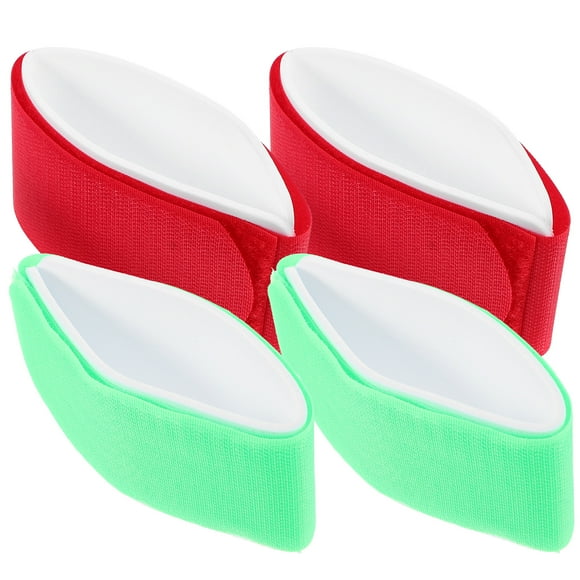 Bandes de Fixation en Nylon pour Planche à Neige 4 Pcs pour Skieurs 17.68x1.97x0.08 Po