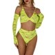 thumbnail image 5 of Lady Lace Bra And Panty Set, Lace Bra Panty Set Pure Color Transpirable Slim Para Mujeres Para Luna De Miel ANGGREK No, 5 of 7