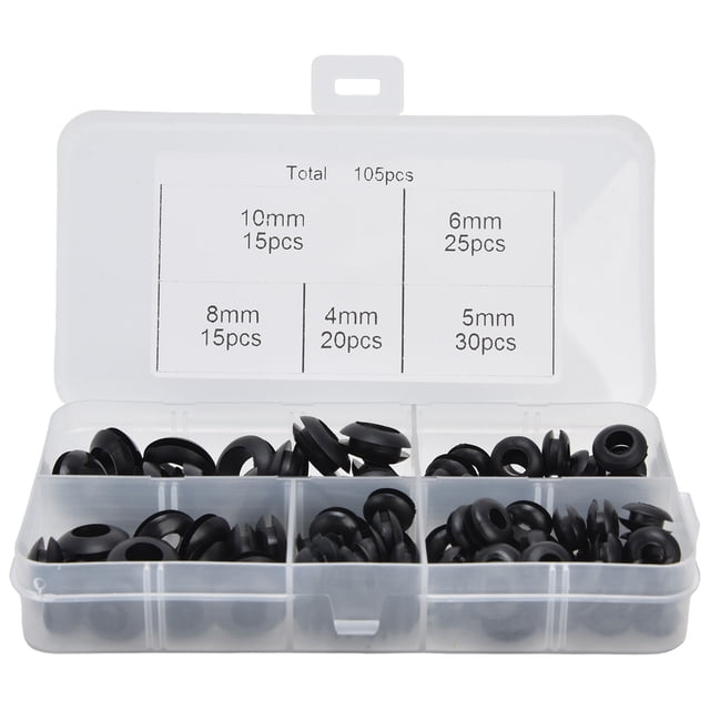 Kit surtido de ojales NikouMX 105 piezas Anillos de ojales eléctricos