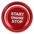 thumbnail image 4 of Red Engine Start Stop Button Cover for Compatible Models, 4 of 7