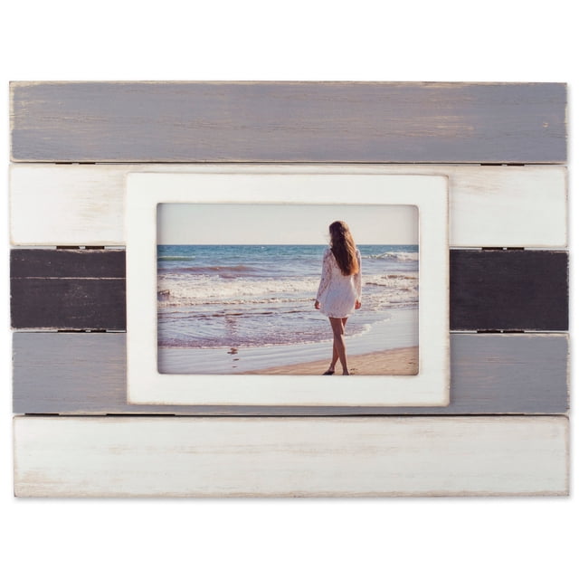Marco de fotos DII Z01768 Rustic Farmhouse Shiplap, 10 x 15 cm