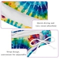 thumbnail image 3 of tie dye92 Detachable Sponge Adjustable Strap Bikini Set Two-Pack, Ideal for Beach and Pool Parties, 3 of 6