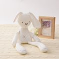 thumbnail image 5 of Soft Plush Bunny Stuffed Animal Companion Toy Machine Washable Cuddly Friend for 1-3 Years Comfort Security Gift, 5 of 8